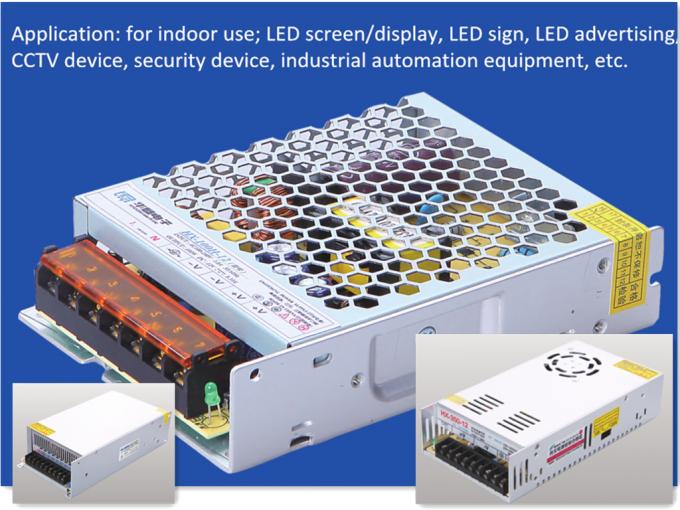 Bộ nguồn LED 33A 12V 400W 82% Hiệu quả sử dụng Biến áp chiếu sáng 12V 2