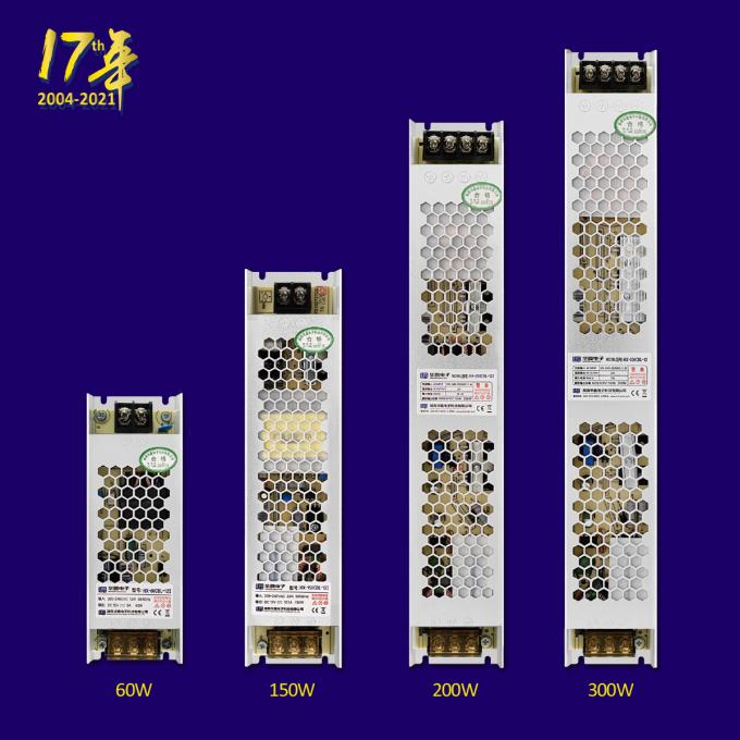 Bộ điều khiển LED 12,5A 24V có thể thay đổi ánh sáng IP20 Bộ nguồn LED 300W cho hộp chiếu sáng 1